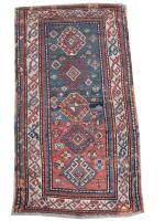 antik kaukasiska mattan Kazak 95X170 cm